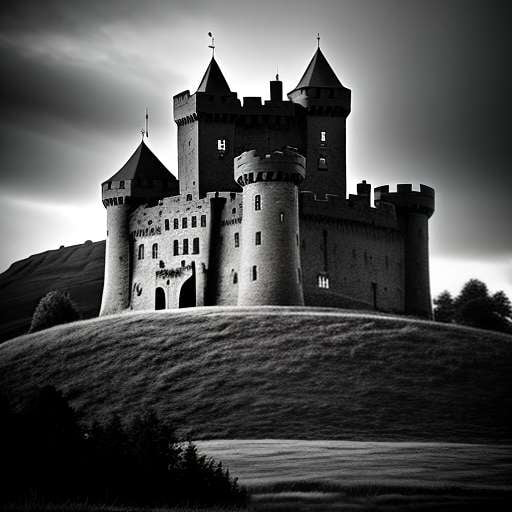 Coffin Castle - Unique Midjourney Image Prompt for Custom Creations - Socialdraft