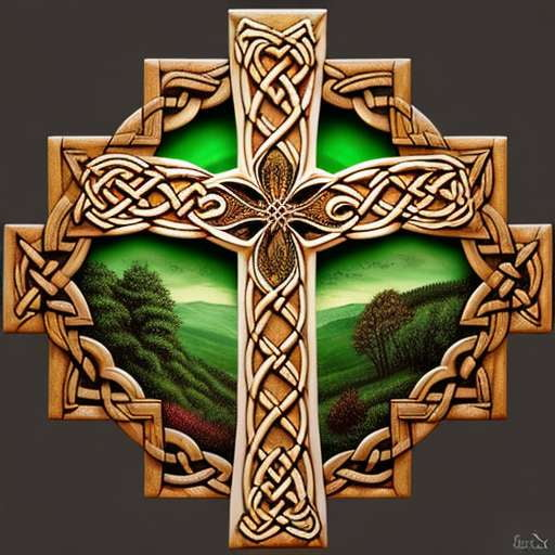 Custom Celtic Cross Midjourney Prompts for Spiritual Artistry - Socialdraft