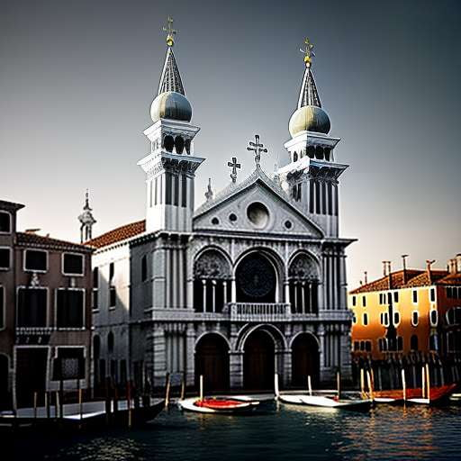 Venice Church of San Zaccaria Midjourney Image Prompt - Socialdraft