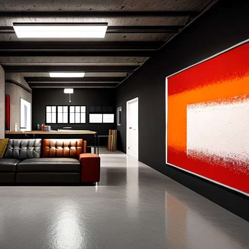 "Industrial Loft Space" Midjourney Prompts: Customizable Text-to-Image Templates - Socialdraft