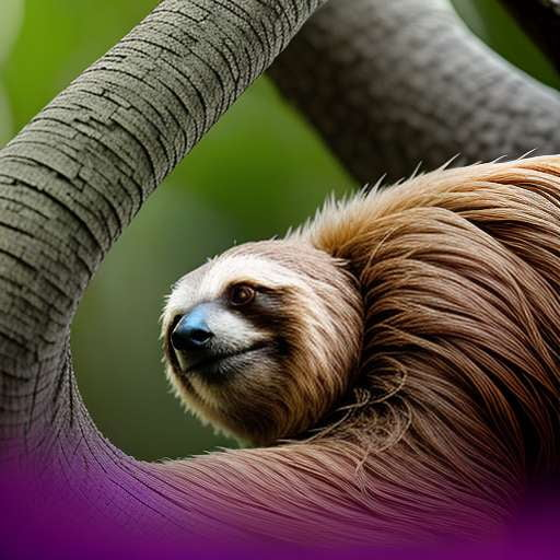 Enchanted Forest Mandala Sloth Midjourney Prompt - Socialdraft
