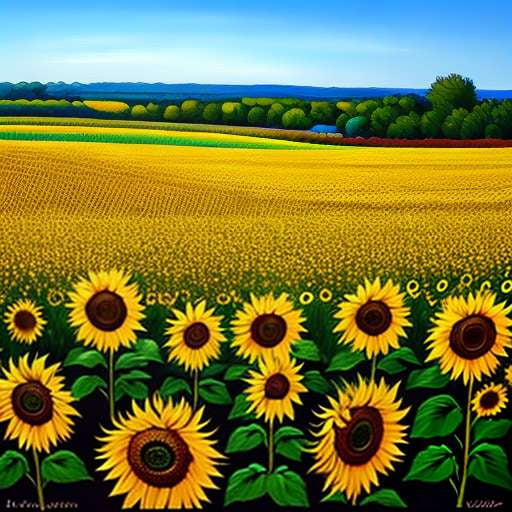 "Sunflower Dreams" - Unique Oil Painting Midjourney Prompt for Custom Creations - Socialdraft