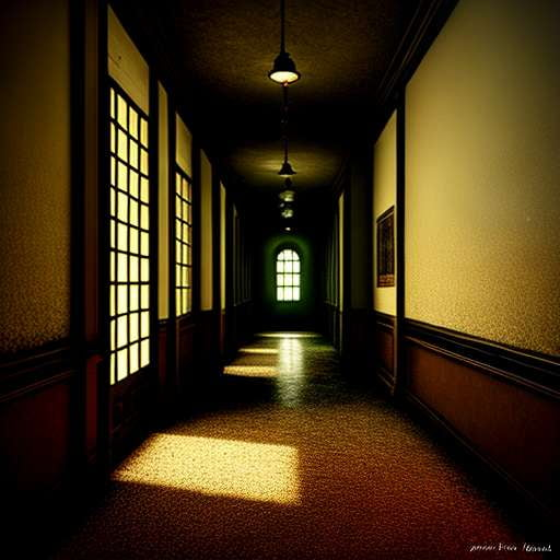Abandoned Asylum Midjourney Image Prompt - Generate Your Own Haunting Scenes - Socialdraft