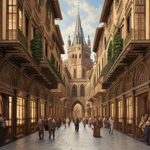 Midjourney Renaissance Cityscape Prompt for Painting and Creativity - Socialdraft