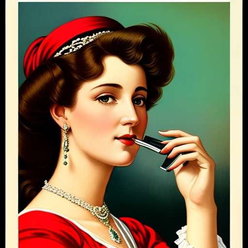 "Vintage Advertisement Portrait Midjourney Prompt - Retro-Inspired Image Generation" - Socialdraft