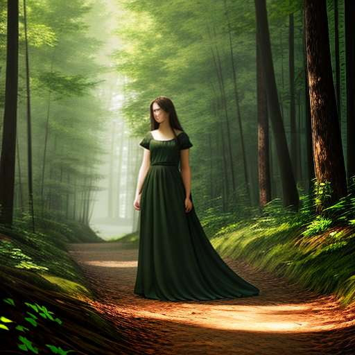 Forest Nymph Midjourney Prompt: Create Your Own Woodland Fairy Tale - Socialdraft