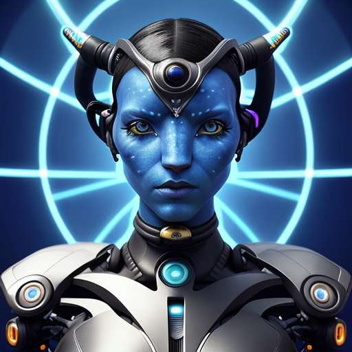Midjourney Cyborg Women Avatar Prompt for Custom Art Creation - Socialdraft