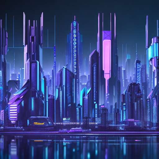 Midjourney Prompt: Futuristic Metropolis Skyline - Socialdraft