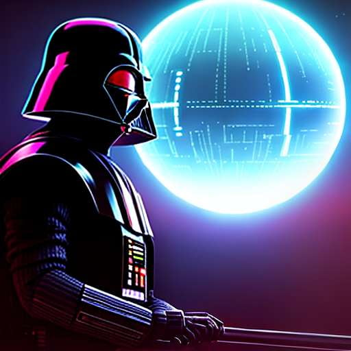 Darth Vader Mirrorball Midjourney Prompt: Create Your Own Dark Side Disco! - Socialdraft