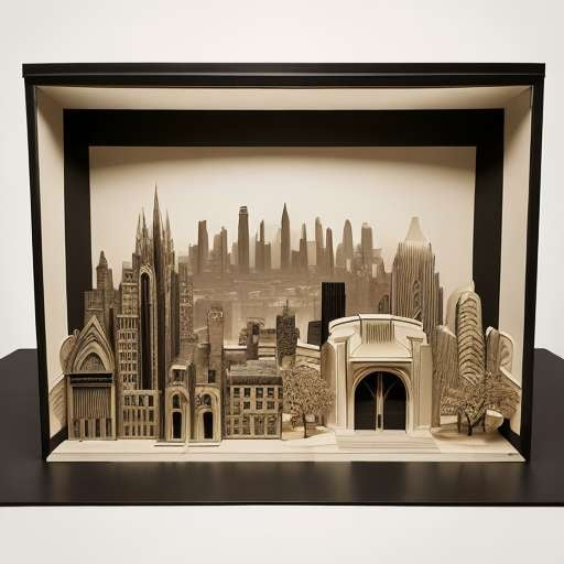 Paper Layered Diorama Templates for DIY Art Projects