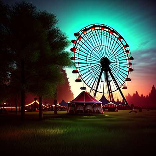 Haunted Carnival Midjourney Prompt: Spooky Circus Fun for Your Artistic Dreams - Socialdraft