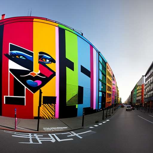 Berlin Graffiti Midjourney Image Prompt - Create Your Own Street Art Masterpiece - Socialdraft