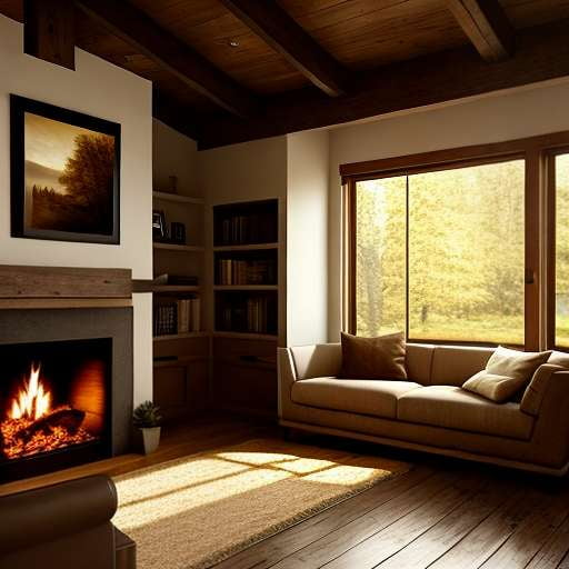 Cozy Fireplace Midjourney: Create Your Own Fireside Retreat - Socialdraft