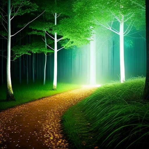 Firefly Forest Canopy Midjourney Prompt - Customizable Text-to-Image Creation - Socialdraft