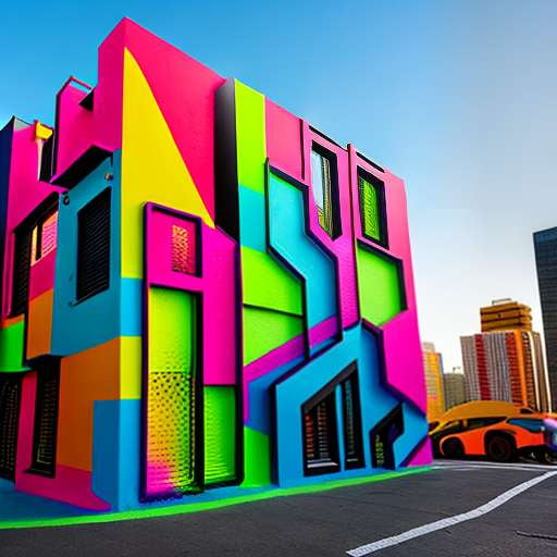 3D Graffiti Art Midjourney Prompt - Customizable Street Art Creation - Socialdraft