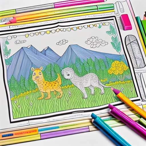 Fun and Interactive Coloring Pages for Kids - Toddler Friendly Designs - Socialdraft