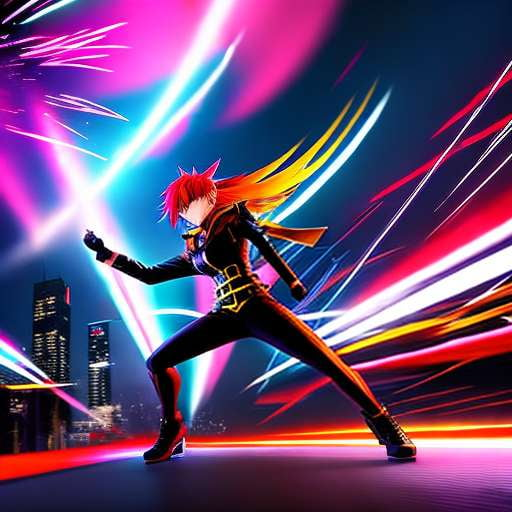 Anime Dance Rebellion Midjourney Prompt - Unique Customizable Text-to-Image Creation for Art Lovers - Socialdraft