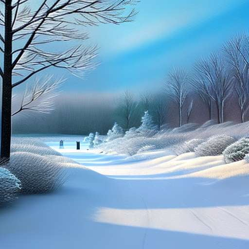 Pristine Snowy Landscape Midjourney Prompts for Custom Art Creation - Socialdraft
