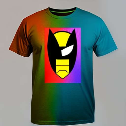 Superhero Cartoon T-Shirt Design Midjourney Prompt - Socialdraft