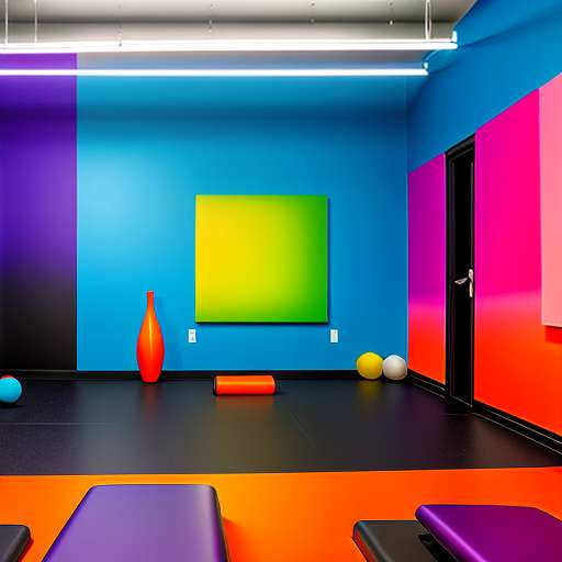 Fitness Studio Design Midjourney Prompt - Create Your Dream Gym Space - Socialdraft