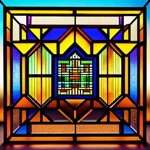 Tiffany Art Deco Stained Glass Midjourney Prompts - Socialdraft