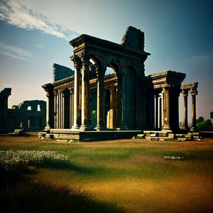 Ancient Ruins Midjourney Image Generator - Customizable Prompts - Socialdraft