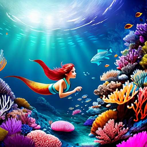 Underwater Fantasy Image Generator - Midjourney Prompt for Unique Custom Art Creation - Socialdraft