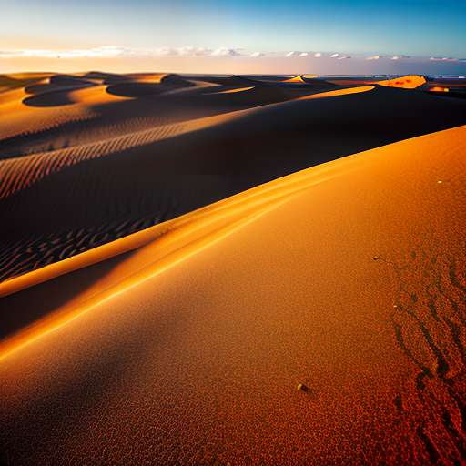 Desert Dreams Midjourney Prompt: Create Your Own Serene Sand Dunes Masterpiece - Socialdraft