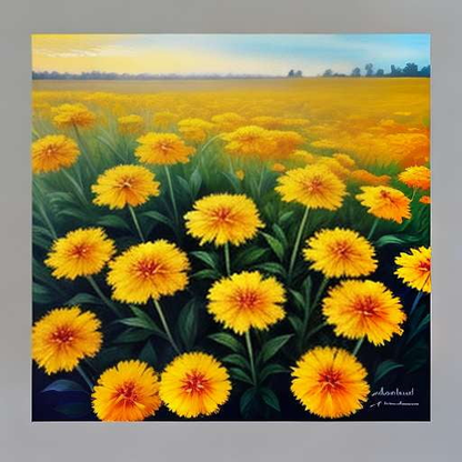 Marigold Cluster Midjourney Prompt: Create Your Own Vibrant Bouquet - Socialdraft