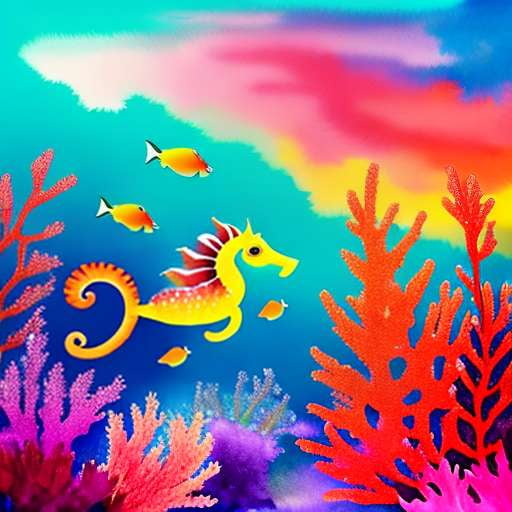 Seahorse Midjourney Art: Create Your Own Ocean-Inspired Masterpiece - Socialdraft