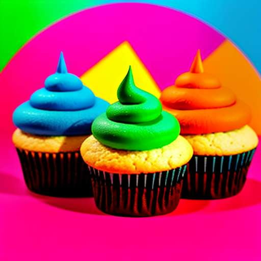"Pop Art Cupcakes" Midjourney Image Generation Prompt - Socialdraft