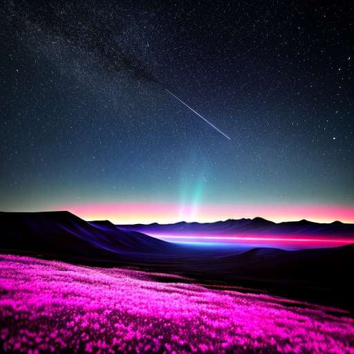 "Starry Night Sky" Meteor Shower Ring Midjourney Prompt - Socialdraft