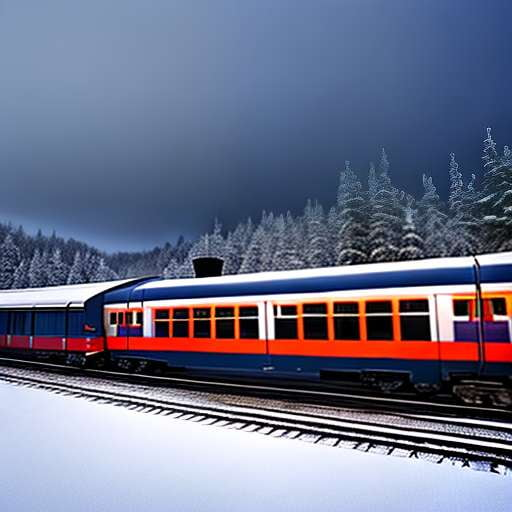 Winter Train Station Midjourney Prompt: Create a Scenic Winter Wonderland in Minutes! - Socialdraft