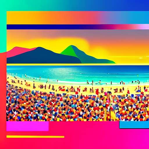 Beach Music Festival Midjourney Prompt - Create Your Own Festival-Inspired Artwork - Socialdraft