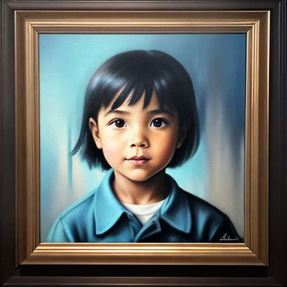 Childhood Home Portrait Midjourney Prompt - Customizable Personalized Art - Socialdraft