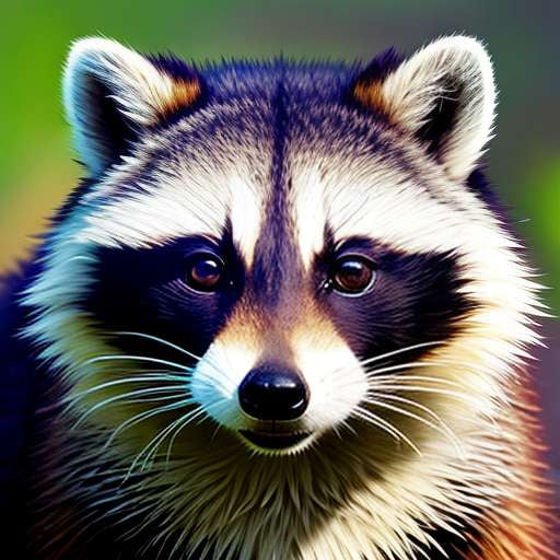 "Wildlife Wonder: Raccoon Fur Print Midjourney Prompt" - Socialdraft