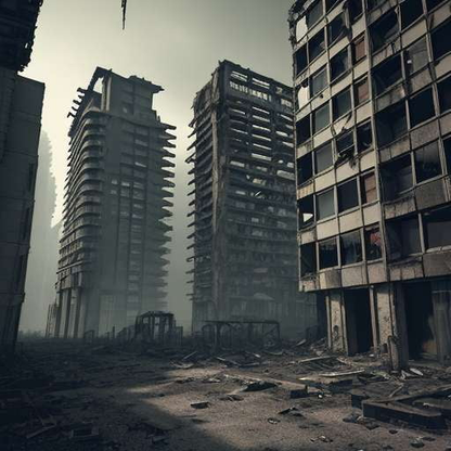 Midjourney Prompts for Creating Post-Apocalyptic City Blocks - Socialdraft