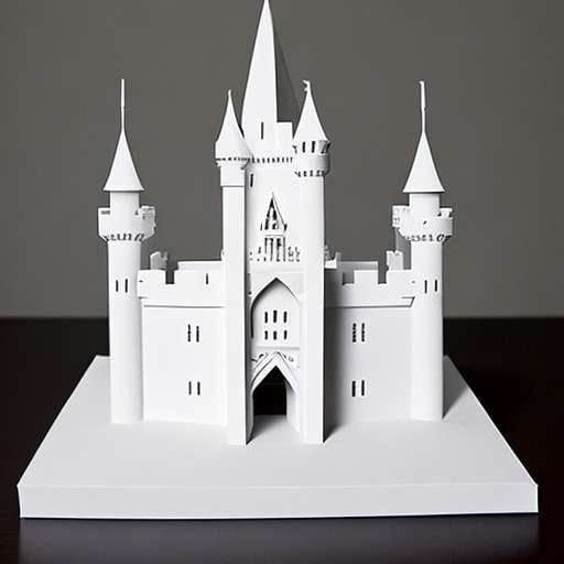 Midjourney Paper Cut Castle Prompts for Creative Crafting - Socialdraft
