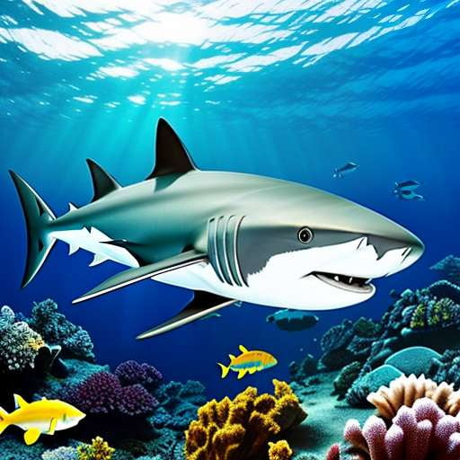 Reef Sharks Midjourney Imagery Prompts - Socialdraft