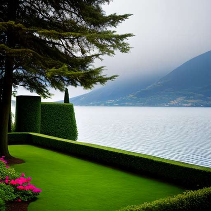Midjourney Lake Como Villa - Customizable Text-to-Image Prompt - Socialdraft