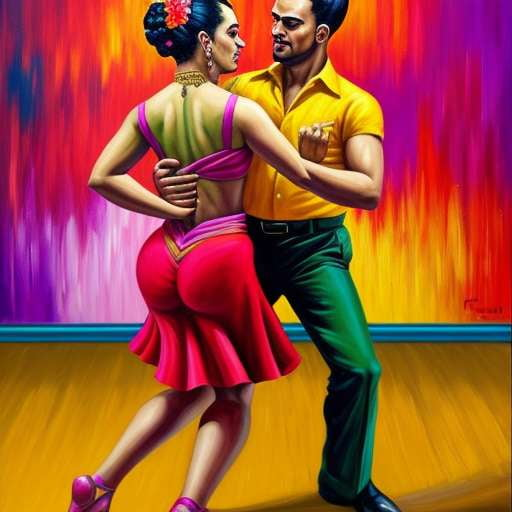 Sensational Salsa Dance Paintings with Midjourney Prompts - Socialdraft