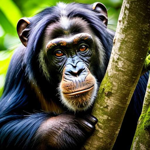 Chimpanzee Rainforest Midjourney Prompt: Create an Imaginative Jungle Adventure - Socialdraft