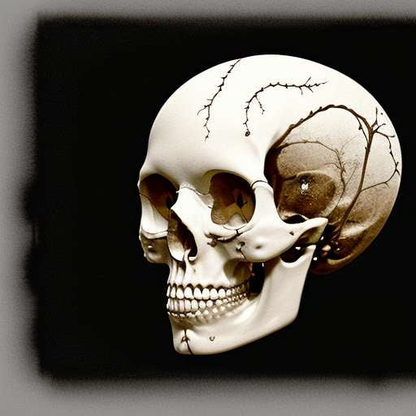 Customizable Midjourney Skull X-rays Prompts for Unique Artwork - Socialdraft