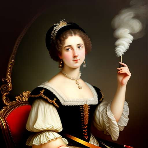 Smoke Portrait Midjourney Prompt for Elegant Artistic Creations - Socialdraft