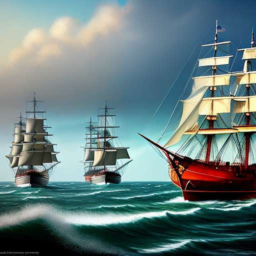 Maritime History Midjourney: Journey Through the Seas of Time - Socialdraft