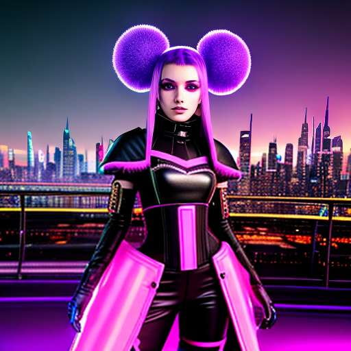 Cybergoth Princess Midjourney Prompt for Unique Outfits - Socialdraft