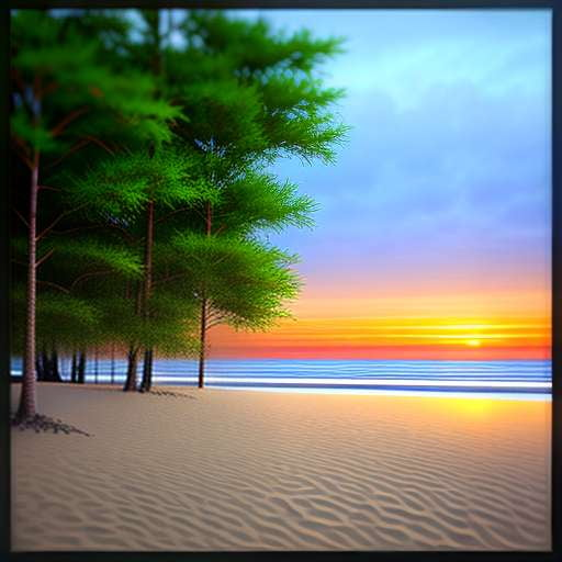 "Sandy Beach Dreams" - Customizable Midjourney Prompt for Stunning Beach Image Generation - Socialdraft
