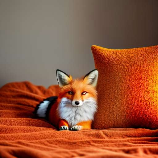 Cozy Fox Bedtime Midjourney Prompt - Socialdraft