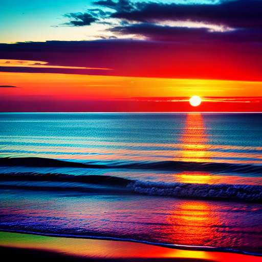 "Customizable Ocean Sunset Midjourney Prompt for Stunning Image Generation" - Socialdraft