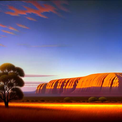 Uluru Midjourney: Create Your Own Astonishing Uluru Masterpiece - Socialdraft